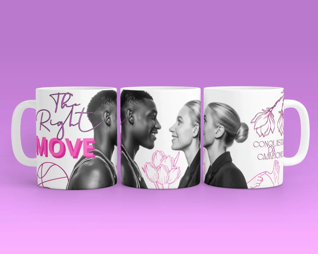 Tazza Mug "The Right Move" Di Liz Tomforde, Multicolore, 330ml