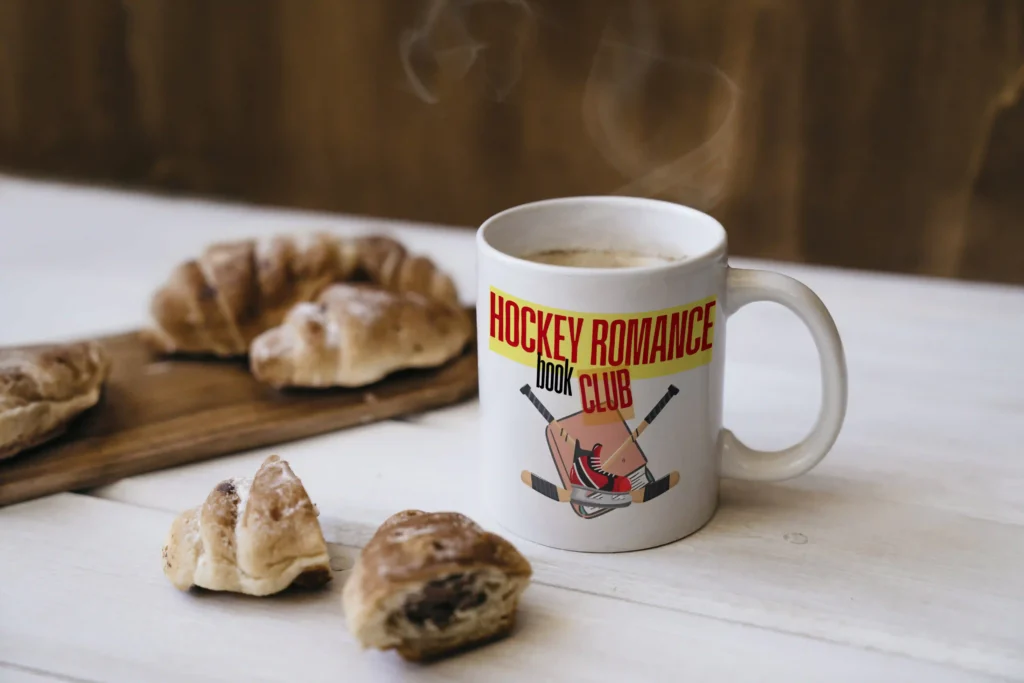 Tazza Mug " Hockey Romance Book Club" Multicolore, 330ml