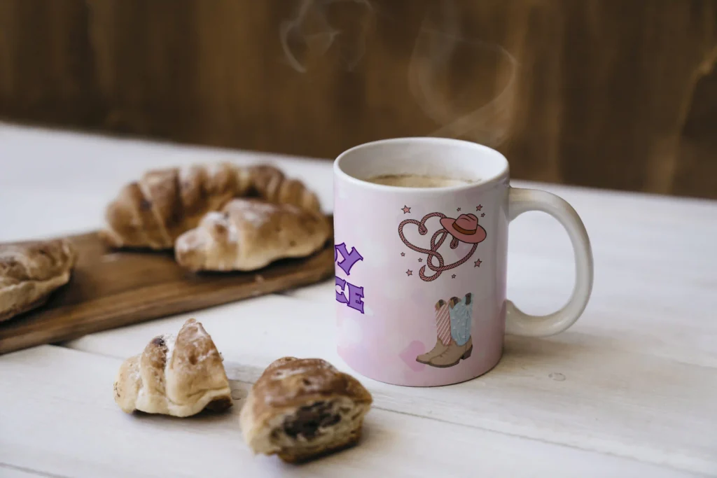 Tazza Mug " My Cowboy Romance Era" multicolore, 330ml