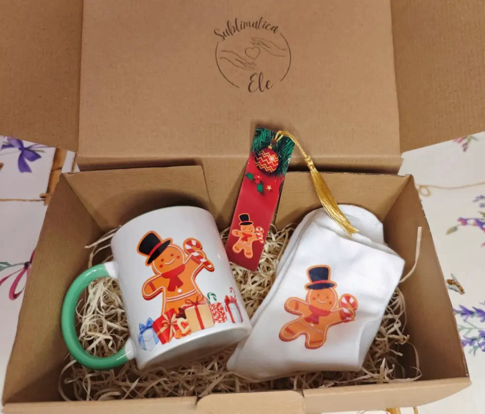 🎄 Box Regalo Natalizia "Ginger Joy" – per chi ama il Natale e la lettura