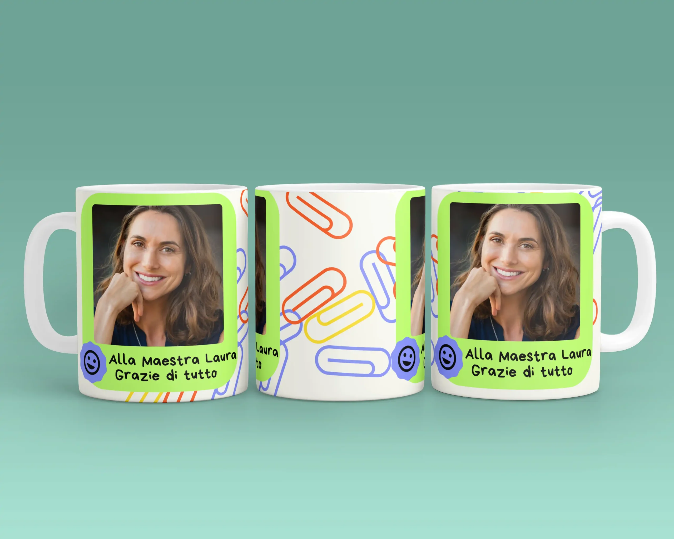 Tazza Personalizzata con Foto e Dedica – Speciale Fine Anno per Insegnanti