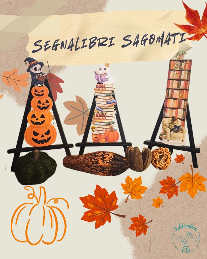 Segnalibri sagomati Autunno