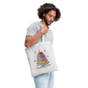Tote Bag "All Booked for Christmas"