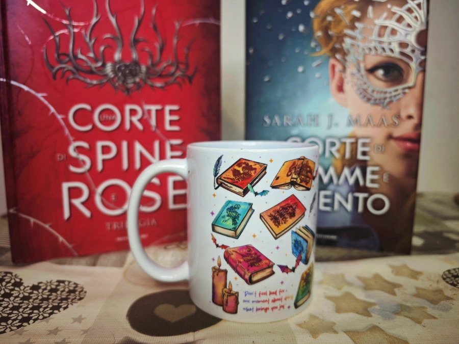 Tazza Fantasy con Libri Incantati